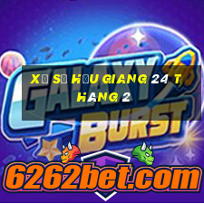 xổ số hậu giang 24 tháng 2