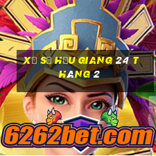 xổ số hậu giang 24 tháng 2