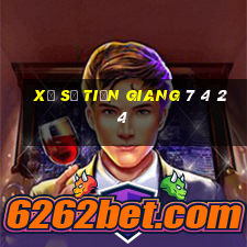 xổ số tiền giang 7 4 24