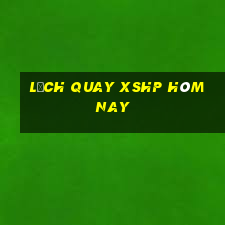 Lịch quay XSHP hôm nay