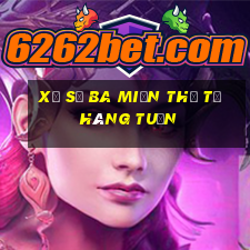 xổ số ba miền thứ tư hàng tuần