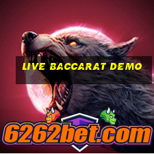 live baccarat demo