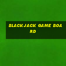 blackjack game board