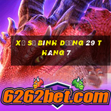 xổ số bình dương 29 tháng 7