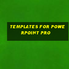 templates for powerpoint pro