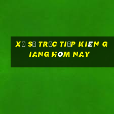 xổ số trực tiếp kiên giang hôm nay