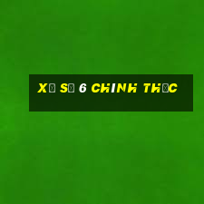 xổ số 6 chính thức