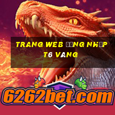 Trang web đăng nhập t6 Vâng