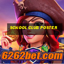 school club poster