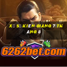 xổ số kiên giang 7 tháng 8