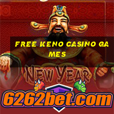 free keno casino games