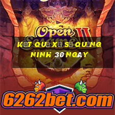 kết quả xổ số quảng ninh 30 ngày