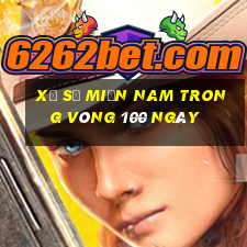 xổ số miền nam trong vòng 100 ngày