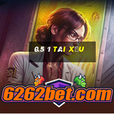 0.5 1 tài xỉu