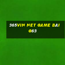 365Vin Net Game Bài G63