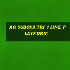 ag Subgiải trí 1 LINE Platform