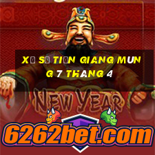 xổ số tiền giang mùng 7 tháng 4