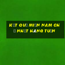 kết quả miền nam chủ nhật hàng tuần