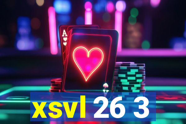 xsvl 26 3