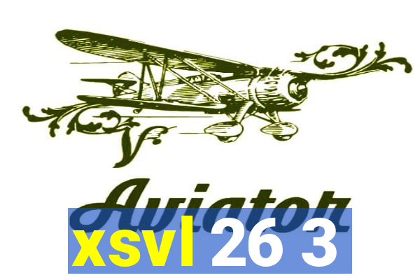 xsvl 26 3