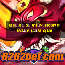 quả xổ số miền trung ngày hôm qua