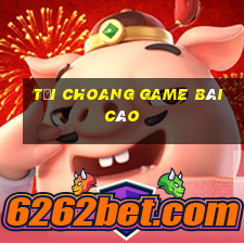 Tải Choang Game Bài Cào