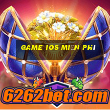 game ios miễn phí