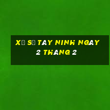 xổ số tây ninh ngày 2 tháng 2