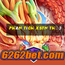 Phân tích XSTN Thứ 3