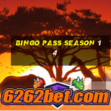 bingo pass season 14