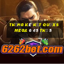 THỐNG KÊ KẾT QUẢ XS Mega 6 45 Thứ 5