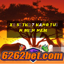 xổ số thứ 7 hàng tuần miền nam