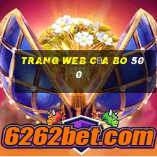 Trang web của Bo 500