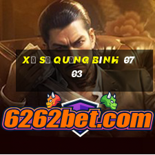 xổ số quảng bình 07 03