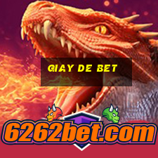 giay de bet