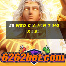 85 wed của nền tảng xổ số