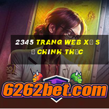 2345 trang web xổ số chính thức