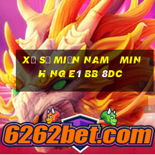 xổ số miền nam   minh ng e1 bb 8dc