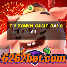 Tải Zowin Game Bài G63