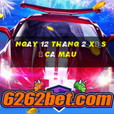 ngày 12 tháng 2 xổ số cà mau