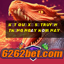 kết quả xổ số truyền thống ngày hôm nay