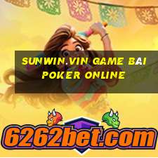 Sunwin.Vin Game Bài Poker Online