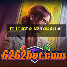 tỷ lệ kèo u20 châu á