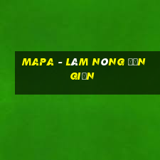 mapa - làm nông đơn giản