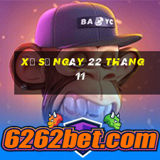 xổ số ngày 22 tháng 11