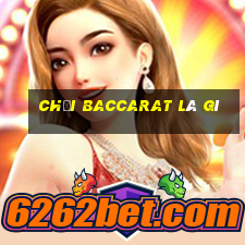 chơi baccarat là gì