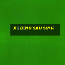 xổ bụng sau sinh