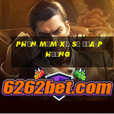 Phần mềm xổ số địa phương