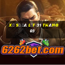 xổ số đà lạt 31 tháng 03