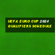 uefa euro cup 2024 qualifiers schedule